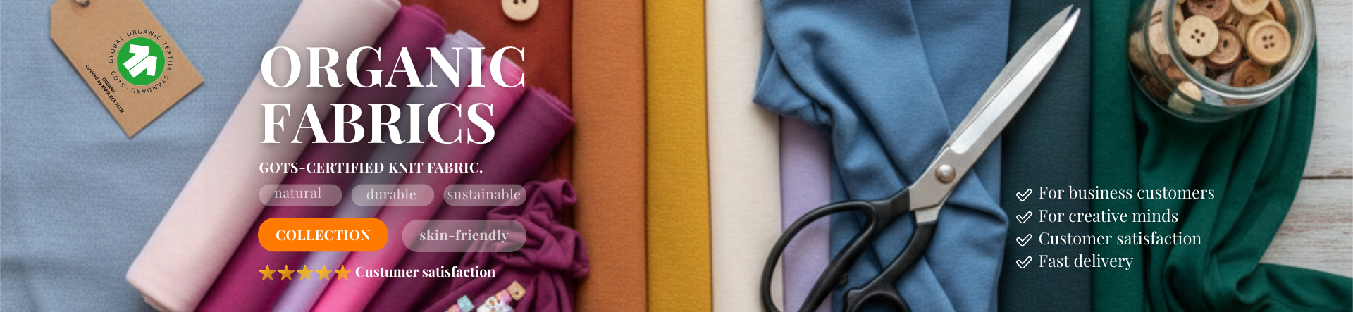 Fabrilogy Biostoffe Landing Page