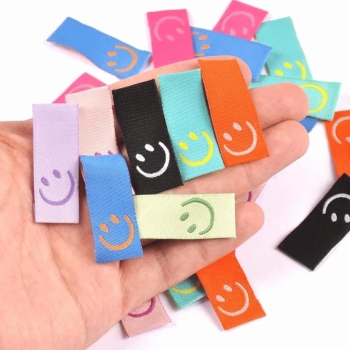 Patches | smile | 15x40mm | various colors