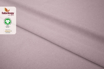 Organic-Fleece uni - GOTS 6.0 - antique pink