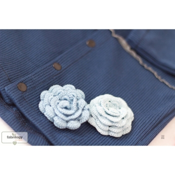 Organic Knitwear (Interlock) - GOTS 6.0 - indigo