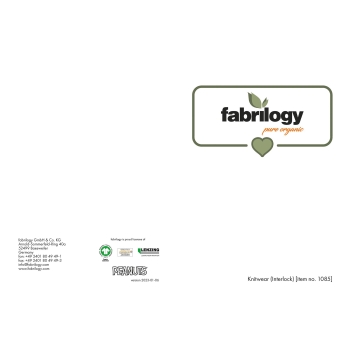 Farbkarte - Bio Strick (Interlock)