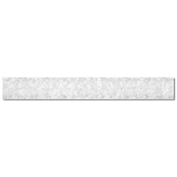 Flauschband selbstklebend 20 mm weiß