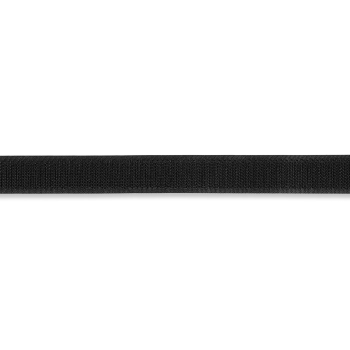 Hakenband selbstklebend 20 mm schwarz