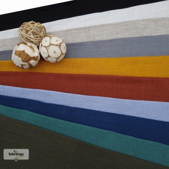 Organic Hemp (linen weave) - GOTS 6.0 - white