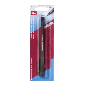 Marker pen permanent black