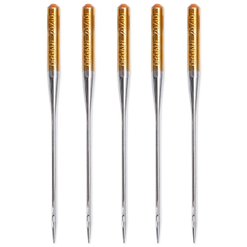 Special sewing machine needles with flat shank, "Jersey"