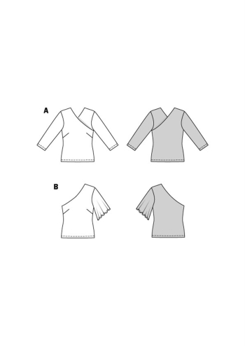 Shirt | BURDA | Gr: 34-44 | Level: 1