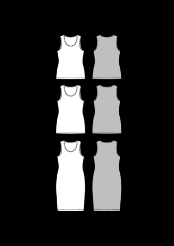 Shirt, Kleid | BURDA | Gr: 46 - 60 | Level: 1