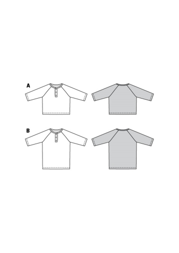 Shirt, Kleid | BURDA | Gr: 92-122 | Level: 3