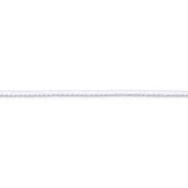 Anorak- und Parkakordel 4 mm weiß