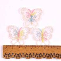 Patches | Butterfly | 40x30mm | pink