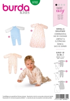 Baby combination | BURDA-Edition | Size: 62 - 92 | Levels: 2