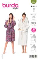 Bademantel | BURDA | Gr: 44-54 | Level: 2