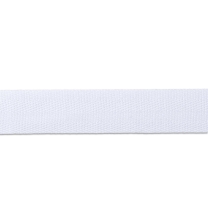 Baumwollband 15 mm weiß