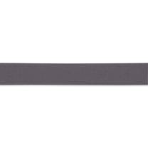 Baumwollband kräftig 20 mm grau