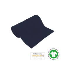 Bio Bündchenware - GOTS - navy