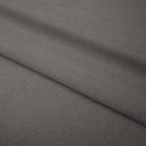 Organic-Fleece uni - GOTS - dark gray