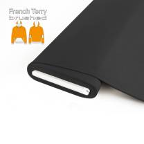 Organic French Terry brushed - GOTS dark-grey