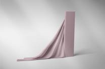 Organic French uni - GOTS - antique-pink