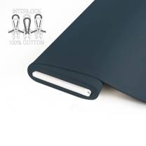 Bio Jersey (Interlock) - GOTS - indigo