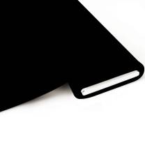 Organic Interlock-Jersey - GOTS - black