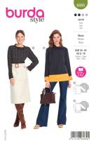 Blouse | BURDA | Size: 34-44 | Level: 2