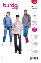 Bluse | BURDA | Gr: 34 - 48 | Level: 1