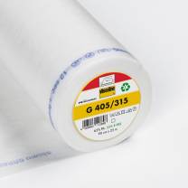 Bügeleinlage G 405, Vlieseline®, fixierbar, 90cm, weiss