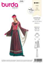 Burgfräulein | BURDA | Gr: 36-50 | Level: 3