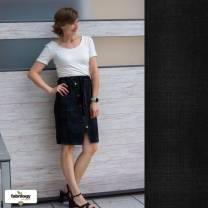 JeansLook (French Terry) - GOTS - denim black