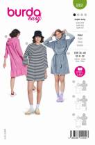 Kleid | BURDA | Gr: 34 - 48 | Level: 1