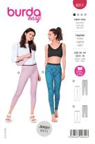 Leggings | BURDA | Gr: 34 - 44 | Level: 1