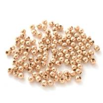 Metal Beads Round / Spacer Beads | 6mm | copper-gold