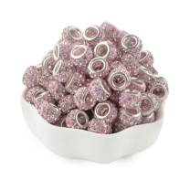 Metallperlen / Metallkugeln | Strass | 11mm | altrosa