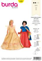 Prinzessin, Schneewittchen | BURDA | Gr: 104 - 134 | Level: 2