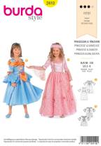 Prinzessin, Tänzerin | BURDA | Gr: 98 - 128 | Level: 2