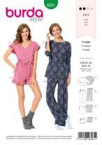 Pajamas | BURDA-Edition | Size: 34 - 44 | Levels: 2