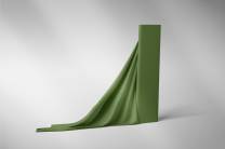 RESTSTÜCK | 100 cm | REMNANTS | 100 cm | Organic French Terry - GOTS - dark-green