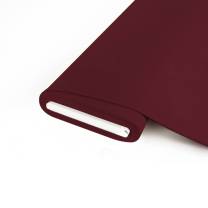 RESTSTÜCK | 100 cm | REMNANTS | 100 cm | Jersey uni with TENCEL™ Modal Micro - dark-bordeaux