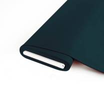 RESTSTÜCK | 130 cm | REMNANTS | 130 cm | Jersey uni with TENCEL™ Modal Micro - dark-petrol
