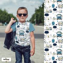 REMNANTS | 60 cm | Peanuts® - Bus - GOTS