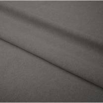 RESTSTÜCK | 80 cm | REMNANTS | 80 cm | Organic Fleece (double-sided polar) uni - GOTS - dark grey