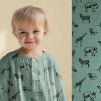 Savannah Sketches (poplin) - ECO - green