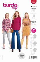 Shirt | BURDA | Gr: 34 - 48 | Level: 1