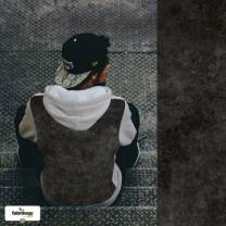 StoneWash (French Terry) - GOTS - denim black grey