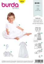 Christening gown | BURDA-Edition | Size: 62 - 86 | Levels: 3