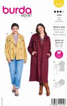 Trenchcoat | BURDA | Gr: 46 - 56 | Level: 3