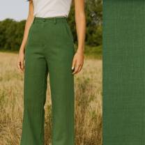 Viscose Linen Plain - army