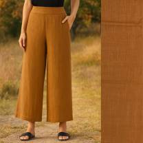 Viscose Leinen Uni - Terracotta