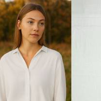 Viscose Linen Plain - White 